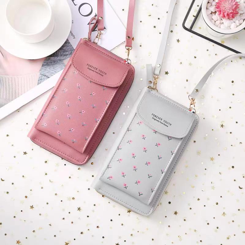 (COD) Dompet Hp Pocket / Tas Selempang Wanita Dompet Kunci MALL SHOPPING