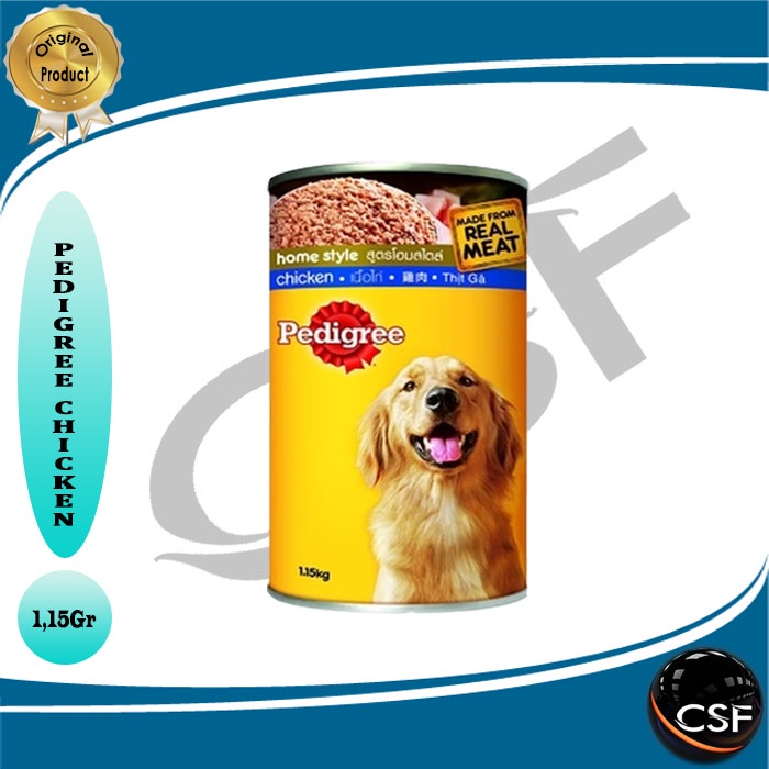 Makanan Anjing basah pedigree Kaleng 1,15kg All variant