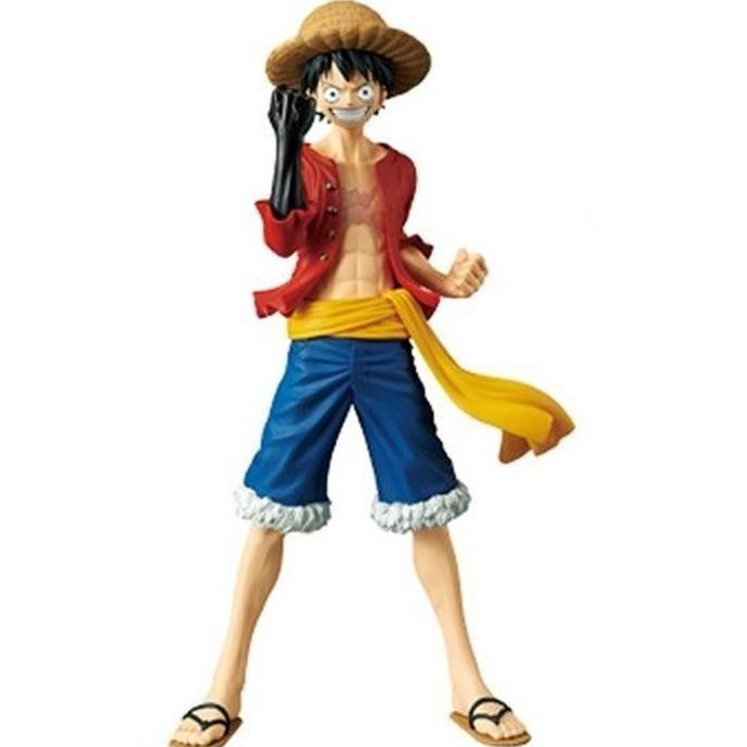Luffy Action Figure One Piece 50Th Anniversary Jump Edition Kualitas Baik
