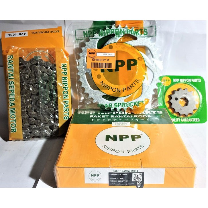NPP Gear Set Girset Paket Yamaha Jupiter Z New Robot 2009 Vega ZR NPP Gir Set