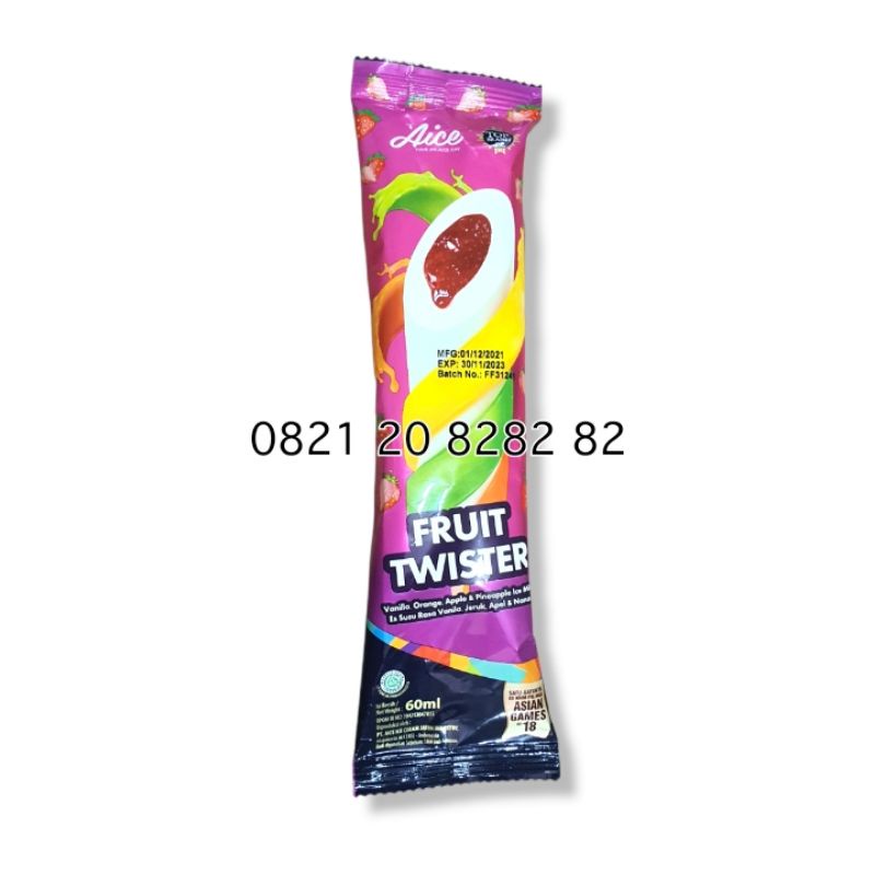 Jual AICE FRUIT TWISTER ESKRIM / ICE CREAM / ES KRIM AICE CEMILAN