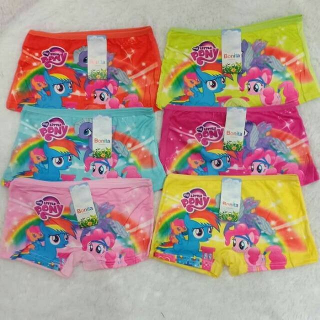 FREYA KIDS Boxer anak perempuan Art Karet Besar