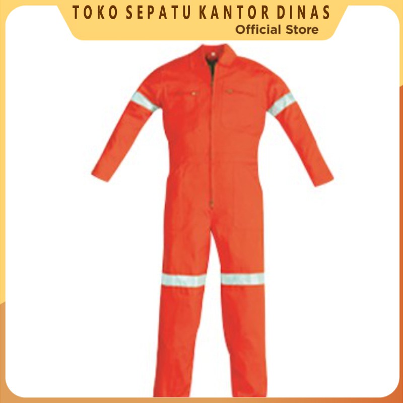 SepatuKantor Katelpak / wearpack/ Coverall dengan scotlight