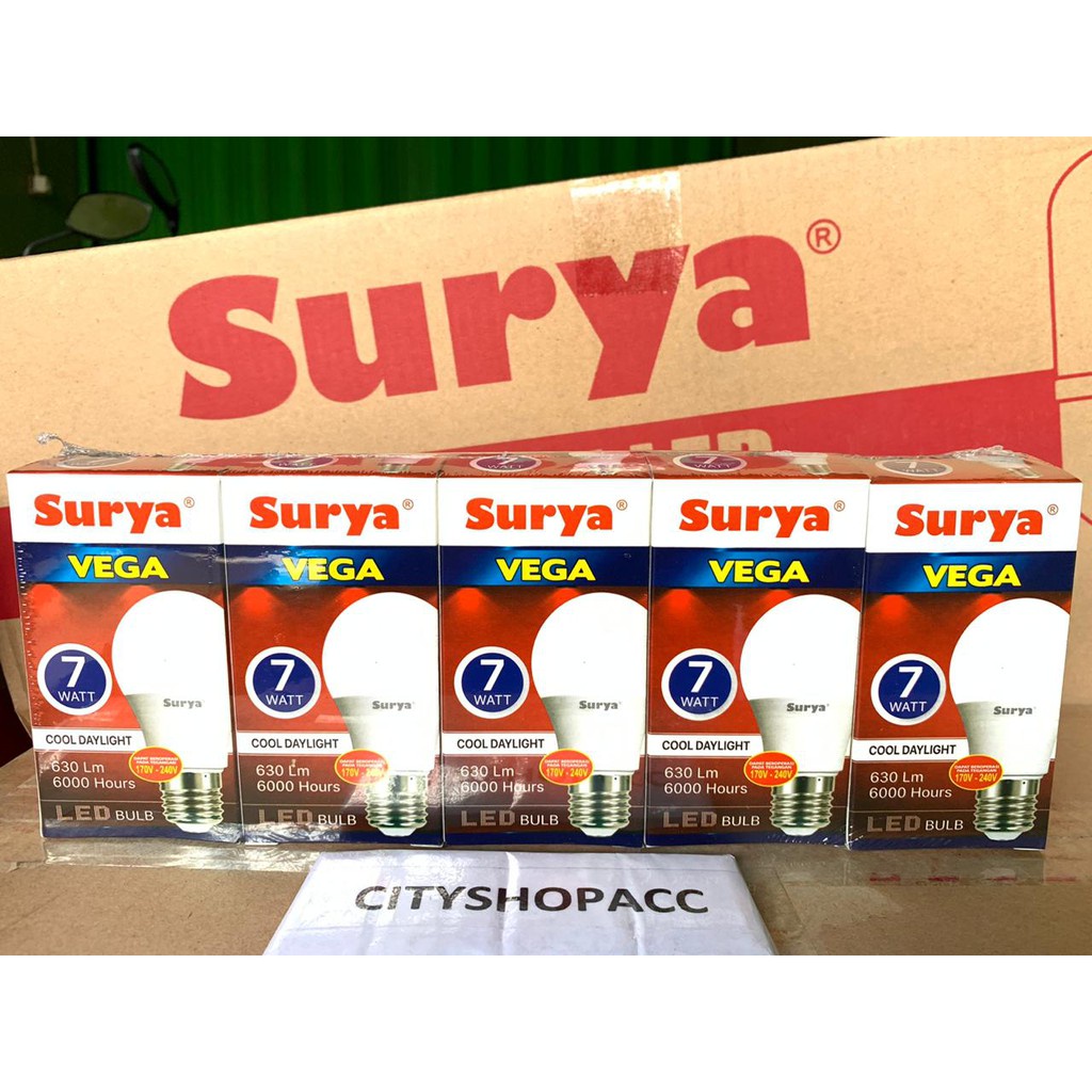 Lampu LED Bulb Surya Vega Putih