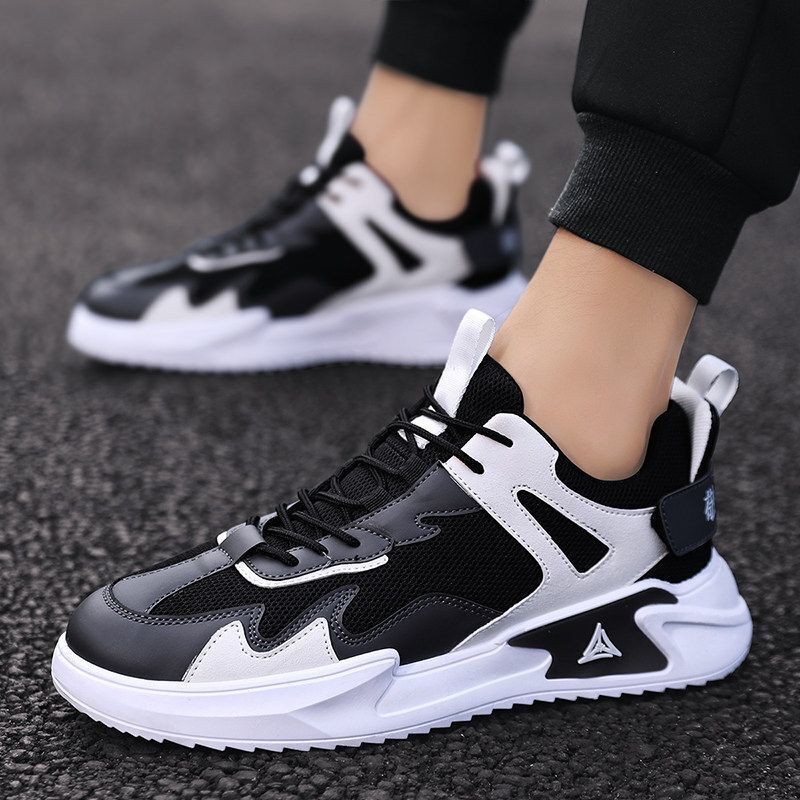 Sepatu Sneakers Pria Import Fashion Outdoor Man Sport Casual Sneakers Cowok  Tali Keren Bagus Trendy