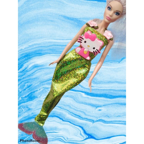 baju barbie/baju barbie kolektor/baju barbie duyung/barbie preloved/dress barbie/gaun barbie/barbie