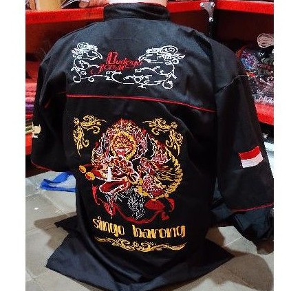 Baju barong termurah se sopee / hem bordir barong / baju barongan / kemeja /beskap / barongan / reog