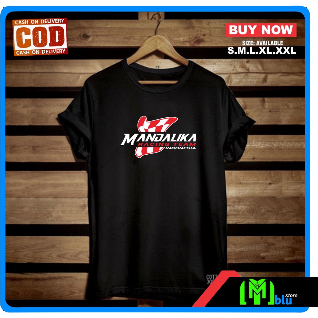 KAOS T-SHIRT BAJU MOTOR GP SIRKUIT CIRCUIT MANDALIKA INTERNATIONAL