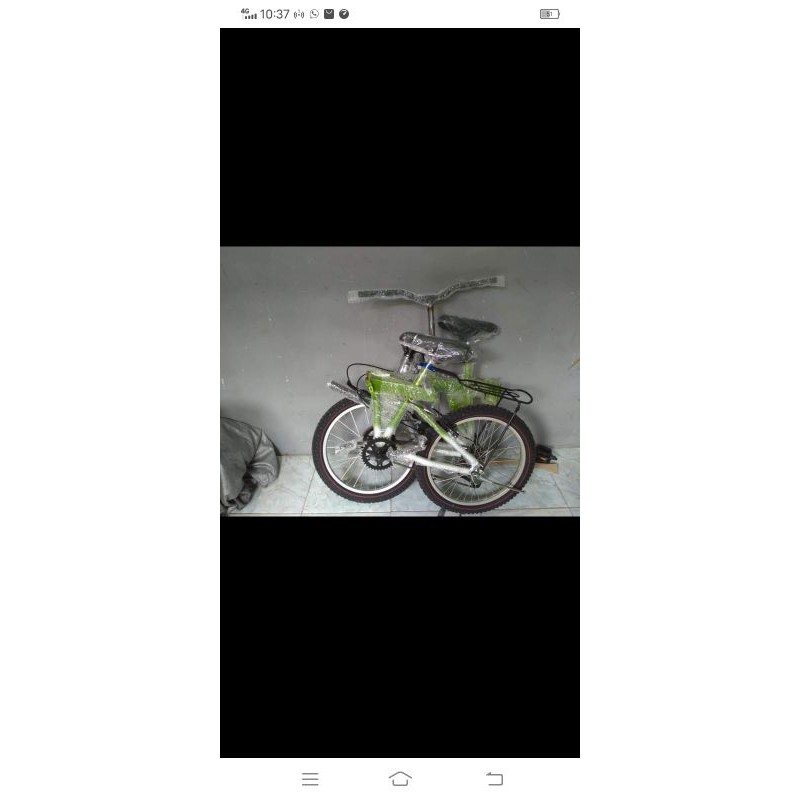 sepeda tandem lipat