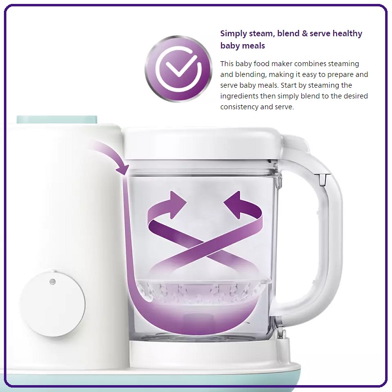 Avent Essential Baby Food Maker Steam and Blend