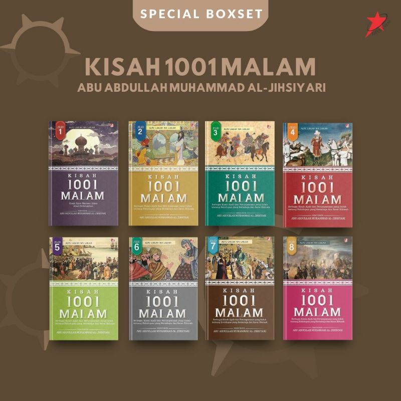 Satu Set Buku Kisah 1001 Malam