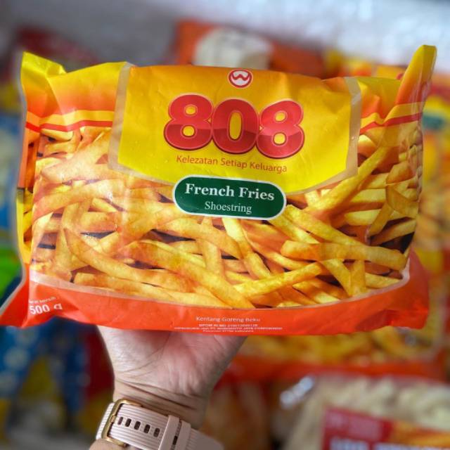 

808 Kentang Shoestring FRENCH FRIES Shoestring 500gr