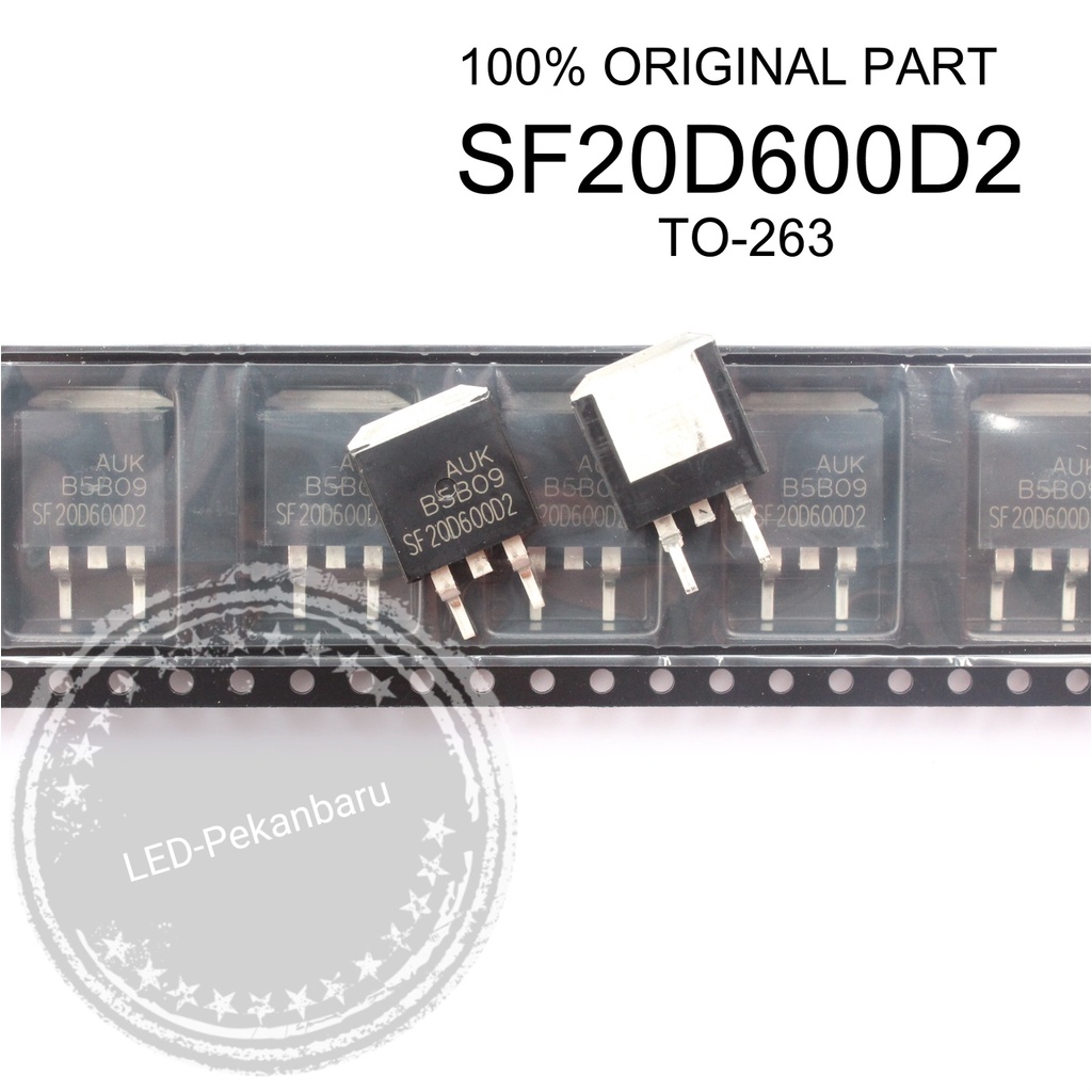 ORIGINAL AUK SF20D600D2 SF20D600 SF 20D600 20A 600V SMD DIODA ULTRAFAST SMD