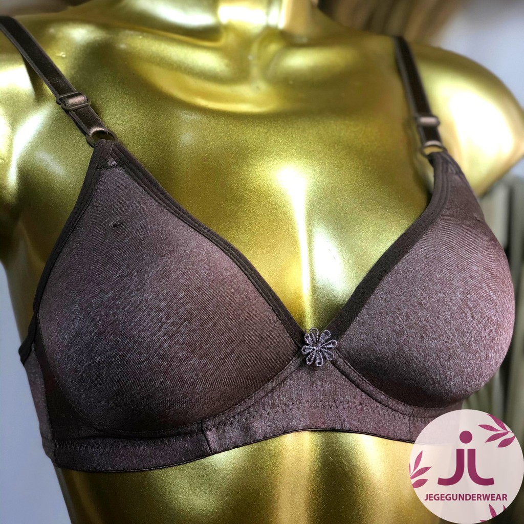 JEGEG UNDERWEAR Bronze Nylon Bra