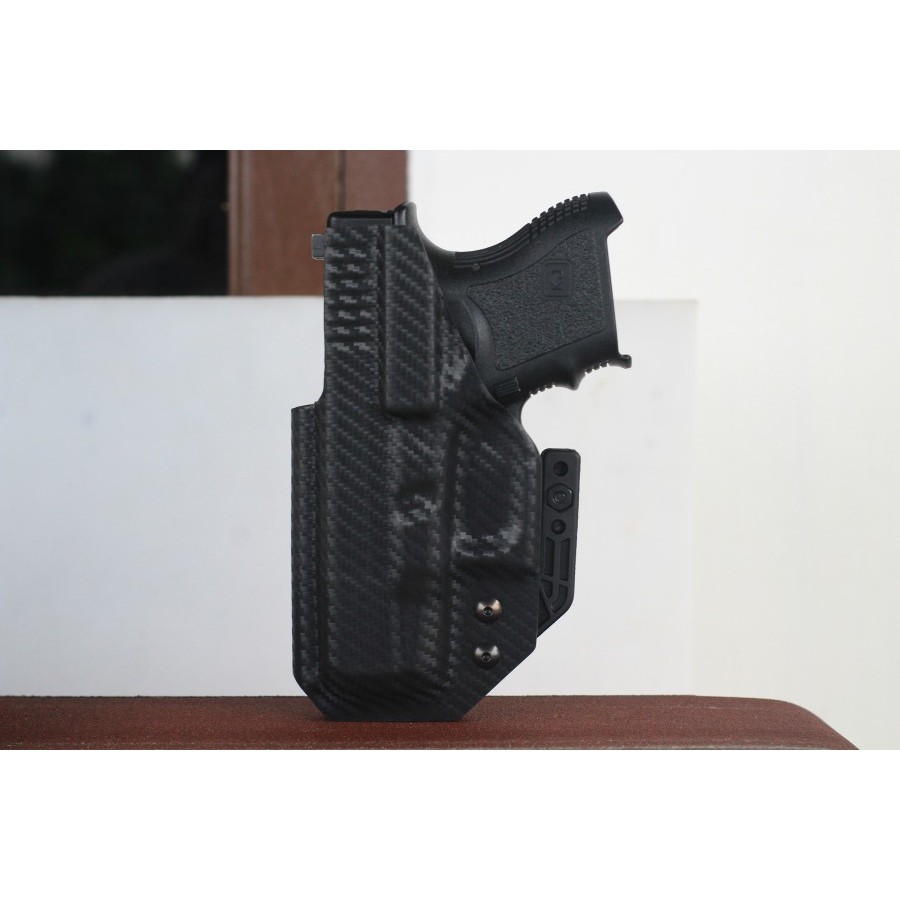 SARUNG/HOLSTER GLCK 26/27 HOLSTER DALAM/IWB pakai claw