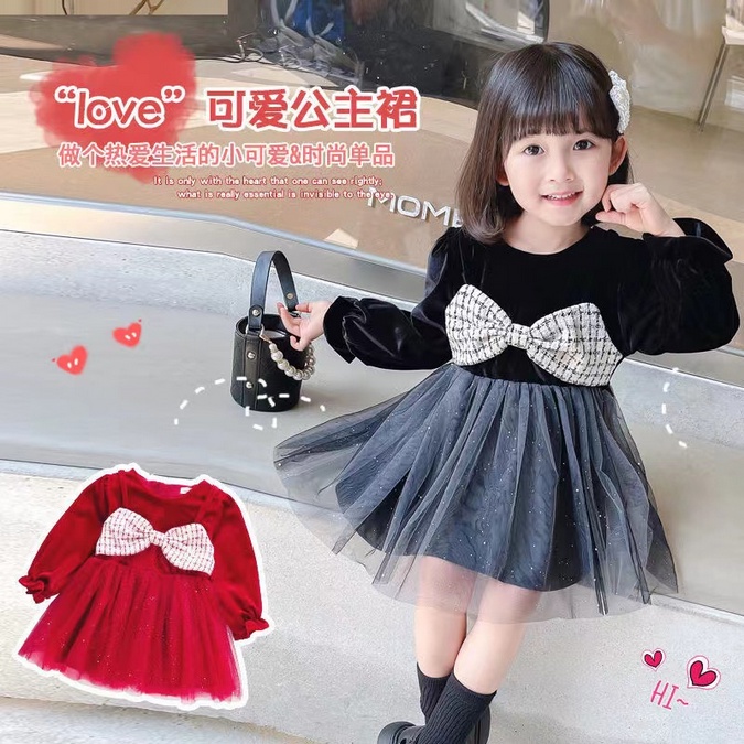 SALE DR37, 0-3Thn Dress Baju Bayi Perempuan Import