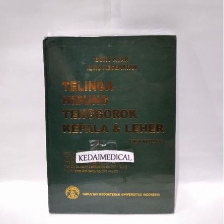 BUKU AJAR ILMU KESEHATAN TELINGA HIDUNG TENGGOROKAN KEPALA&amp;LEHER (THT) TERMURAH LARIS