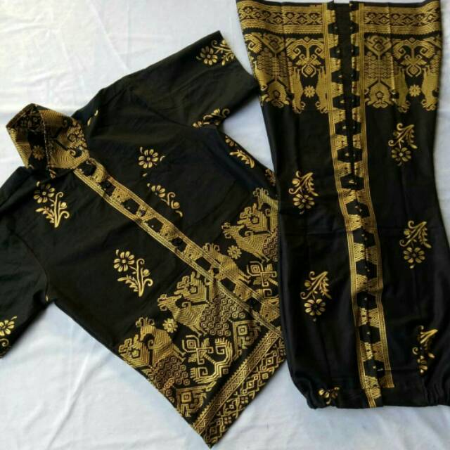 KEMEJA DAN ROK BATIK COUPLE BATIK COUPLE SARIMBIT MURAH ROK MERMAID