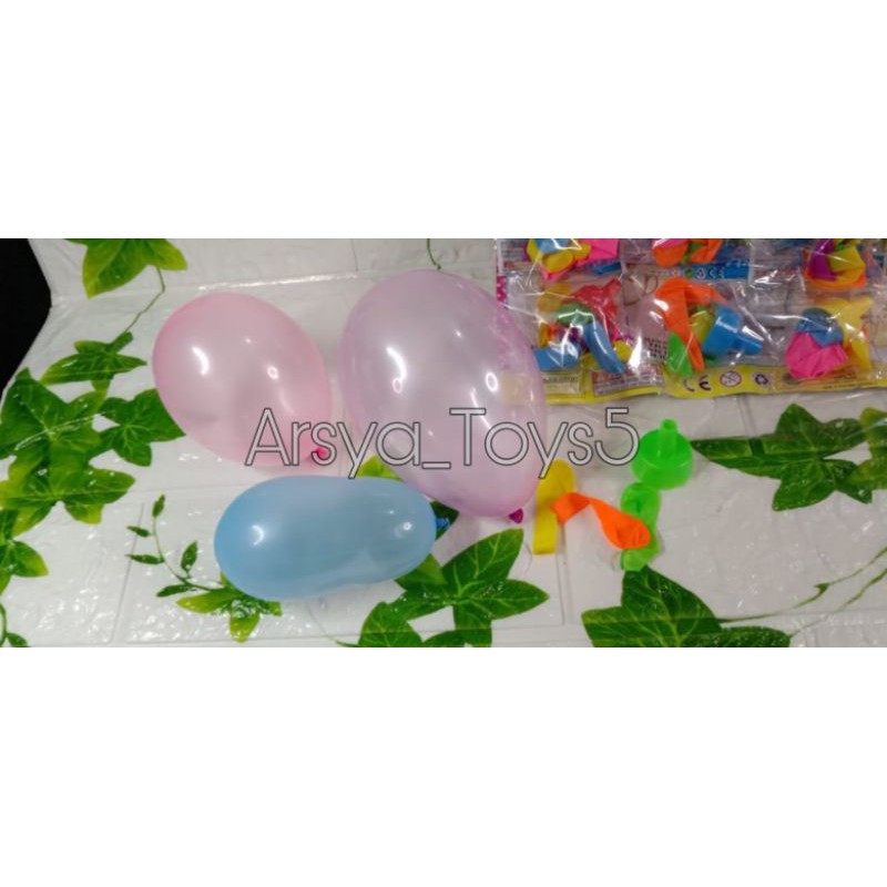 Mainan Edukasi Balon Air/Water Boom Balon Fancy Manual Corong