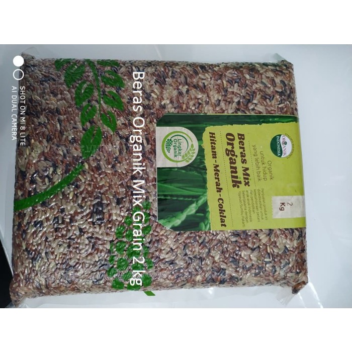 

gr20111r Beras Mix Whole Grain Lingkar Organik (Merah Hitam Cokelat) 2 Kg Sv012Ss