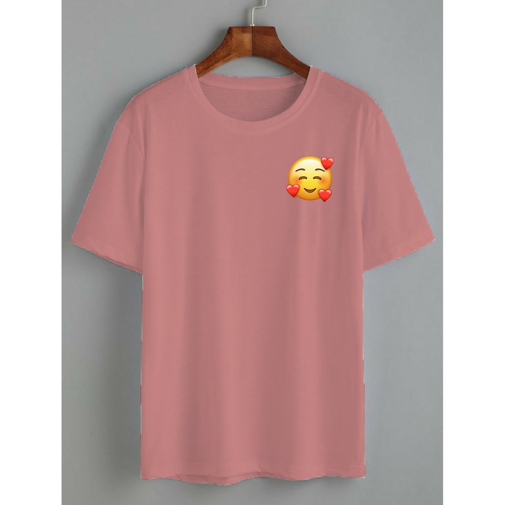 kaos emoji LOVE/ kaos emoji / kaos KATUN 24S