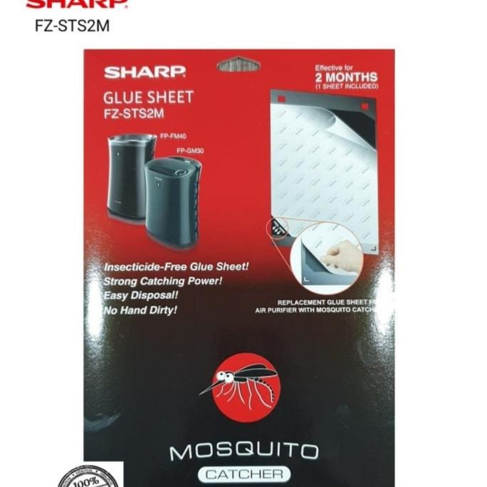 Sharp Lem Nyamuk Glue Sheet ORI FZ STS2M untuk FP-GM30YB/FP-FM40YB
