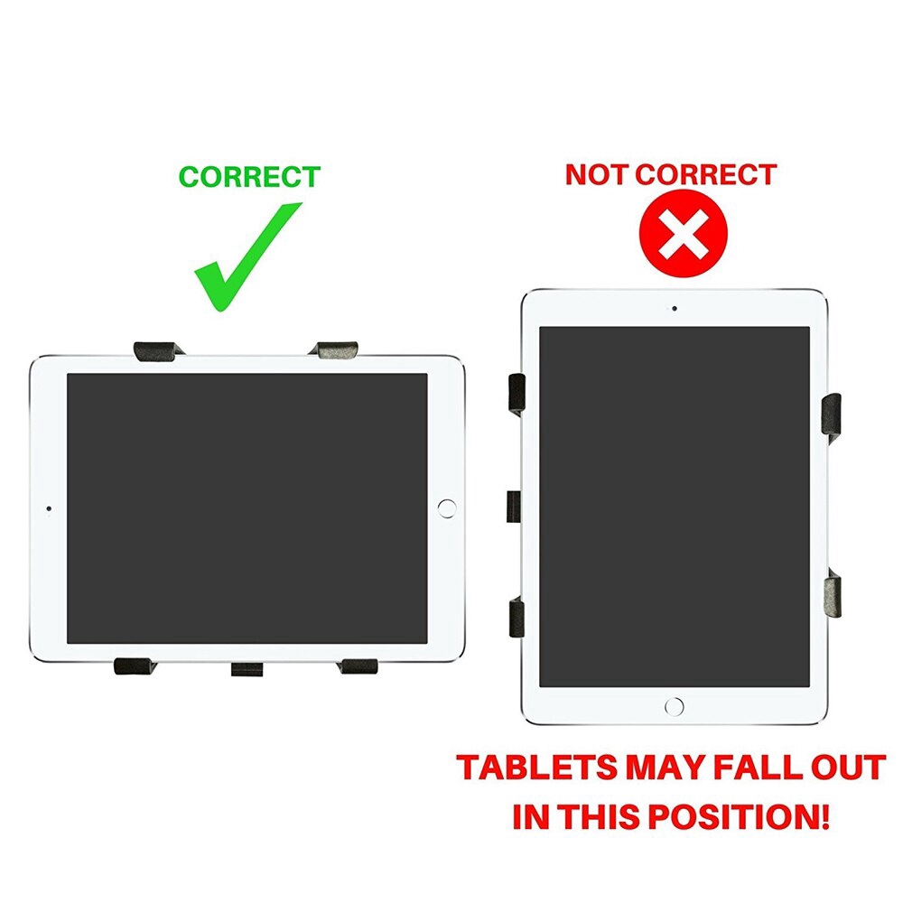 Braket komputer tablet mobil Braket pemasangan tablet Braket slot kartu CD Braket pemasangan slot kartu CD Braket GPS mobil Braket penyesuaian teleskopik Cocok untuk Tablet PC Samsung Xiaomi Huawei 7-11 inci