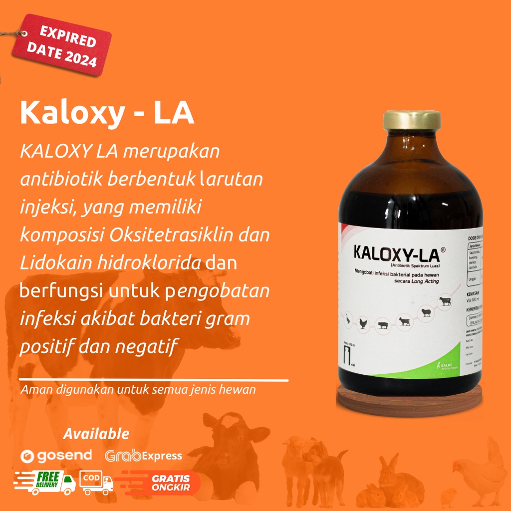 Kaloxy LA obat hewan