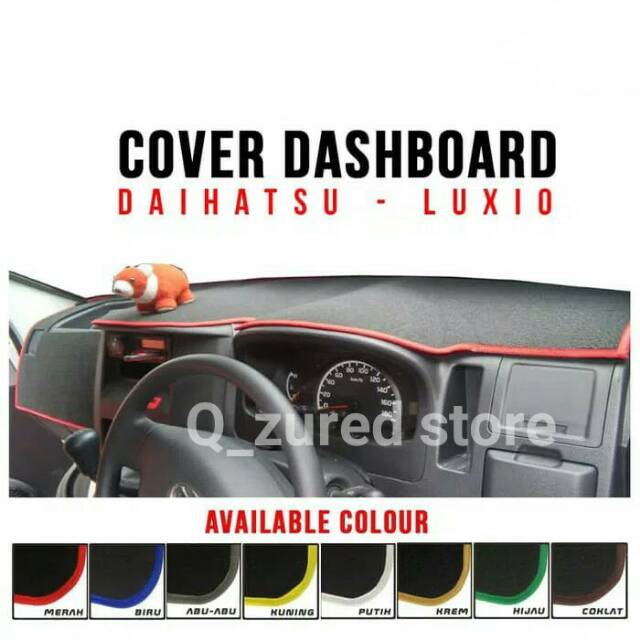 Cover Dashboard Mobil Daihatsu Luxio