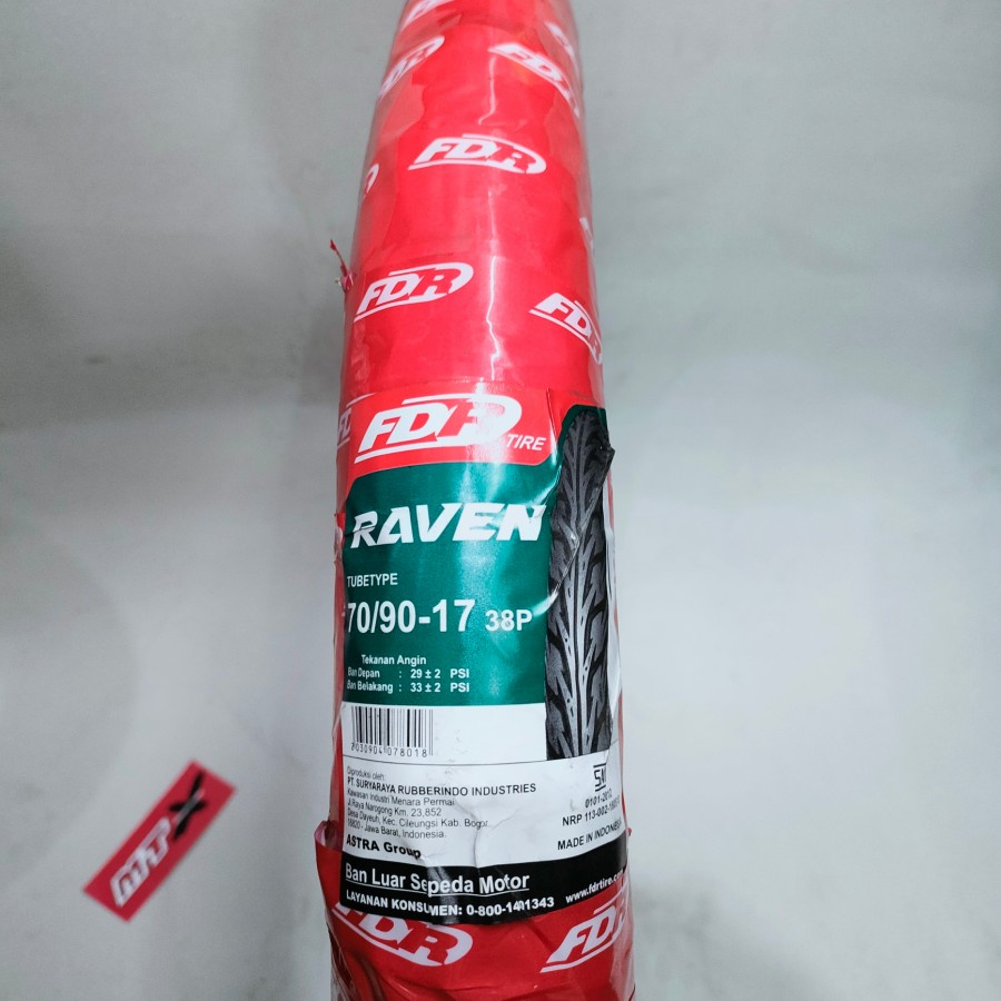 BAN FDR 70/90-17 RAVEN