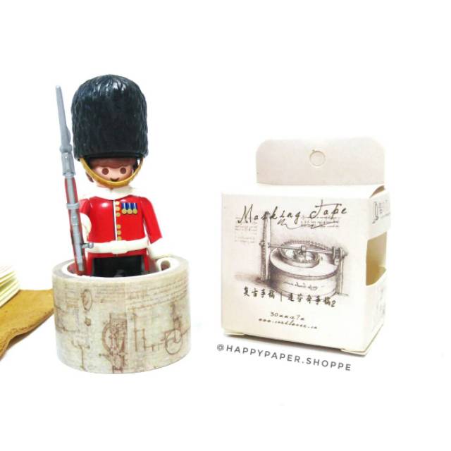 

Vintage Washi Tape (3 cm × 7 m)