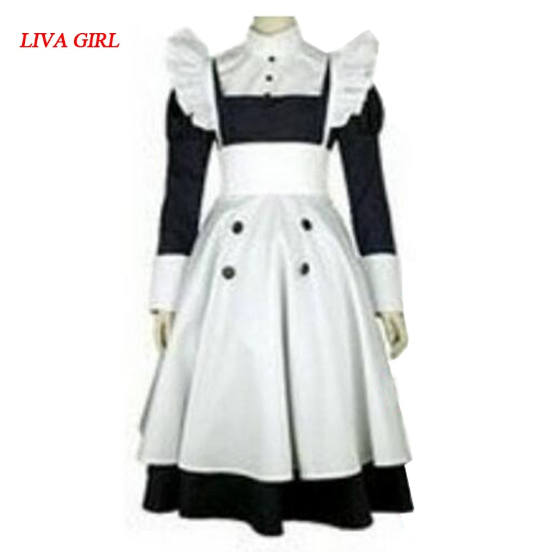 PREORDER Black Butler Kuroshitsuji Mey Rin Cosplay Costume Custom Made