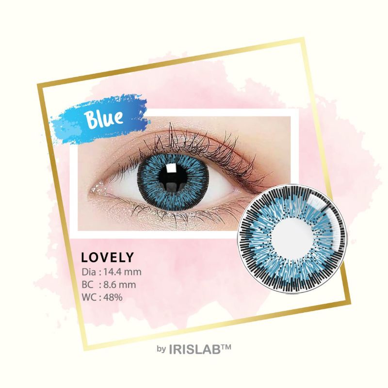 Softlens Warna Minus dan normal Living Color Lovely