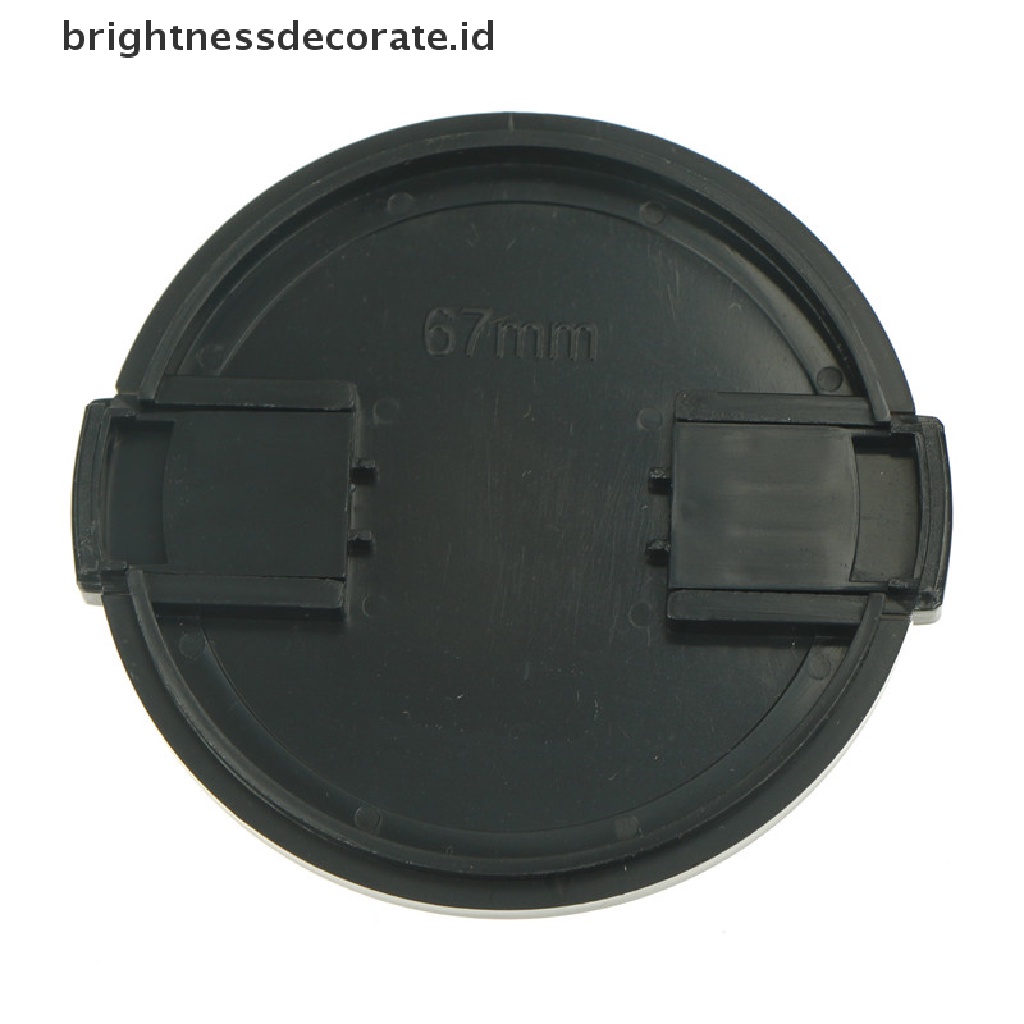 Tutup Lensa Depan Bahan Plastik Ukuran 67mm Untuk Kamera Slr Dslr Dv Leica