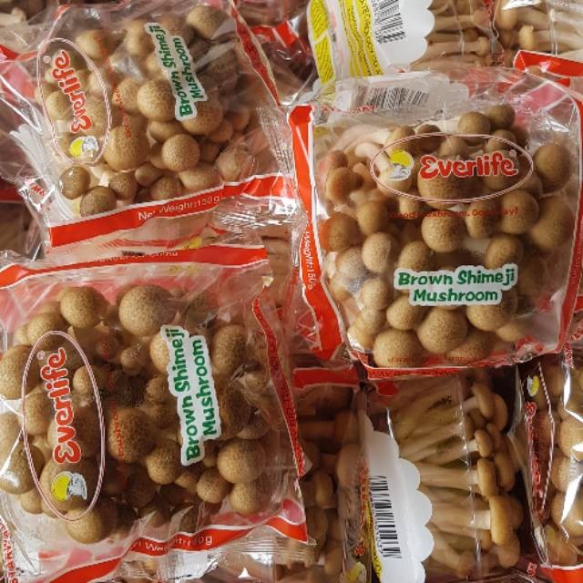 Jual Jamur Shimeji Coklat Shimeji Mushroom 100gr Shopee Indonesia