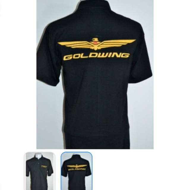 Tshirt baju kaos kerah GOLDWING
