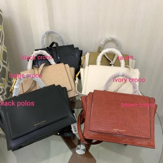 NEW ARRIVAL TAS HANDLE CHARLES AND KEITH ORIGINAL TAS 