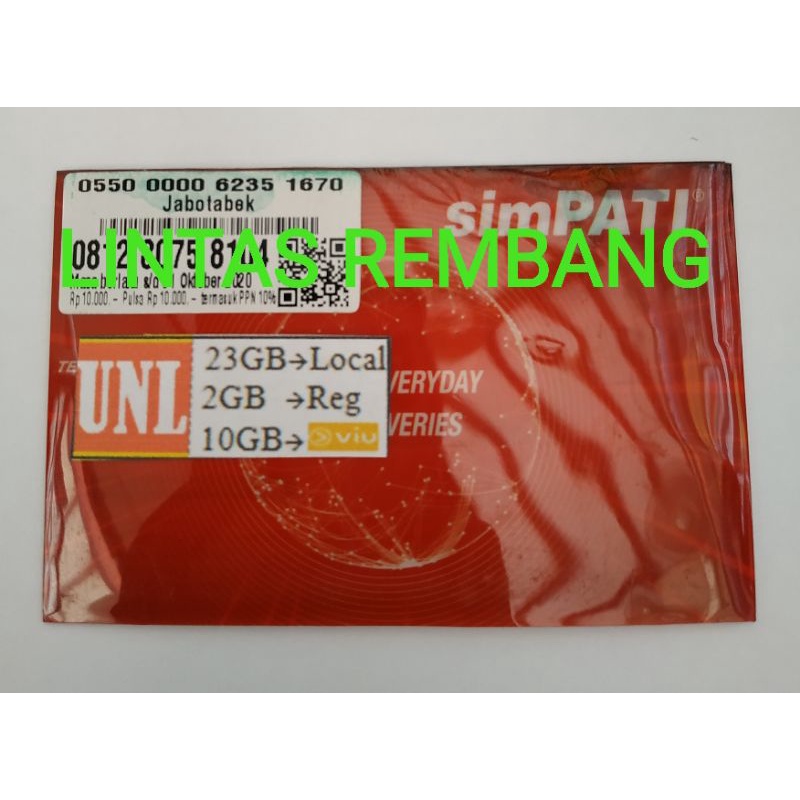 

TELKOMSEL 35GB UNLIMITED