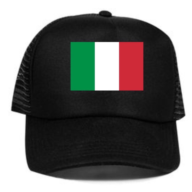 Topi Trucker Bendera Italia