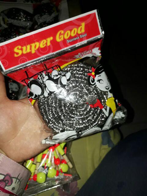 Sabut Spon Kawat Anti Karat 16 Gr (isi 6 Pcs) Merk My Scourer