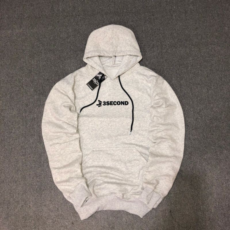 HOODIE 3SECOND PULL COTTON BUKAN FLEECE