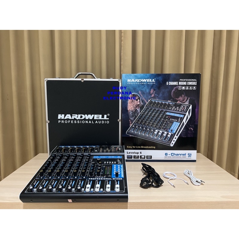 MIXER AUDIO 6 CHANNEL BLUETOOTH SOUND CARD HARDWELL LEVELUP 6