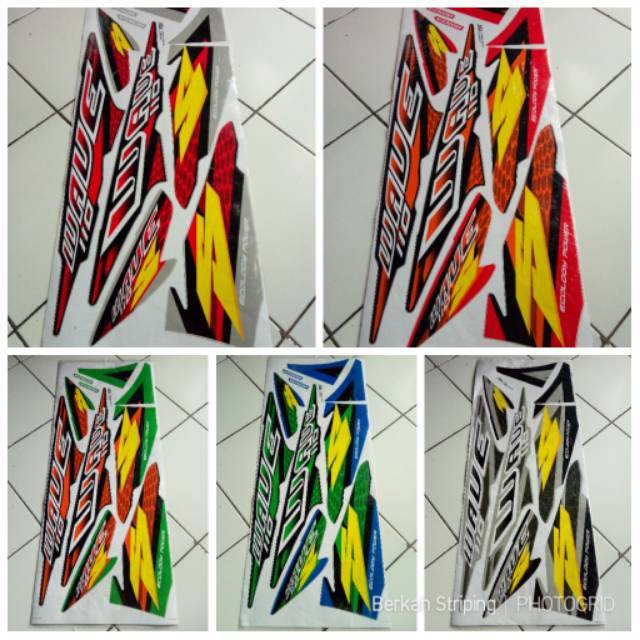 Cover Body Honda Supra Fit New Komplit Lampu 2 Aksesoris Motor