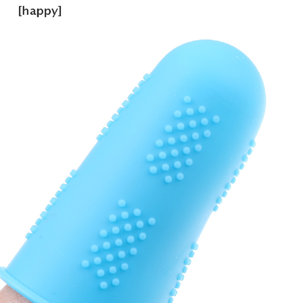 Ha 5pcs Cover Pelindung Jari Bahan Silikon Anti Gores / Slip Tahan Panas