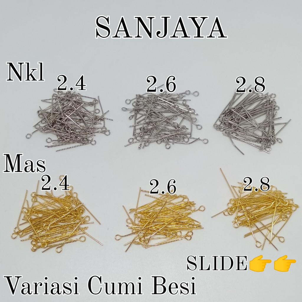 PAKU 9 / EYE PIN / PAKU CUMI / PAKU SAMBUNG MANIK MANIK / CUMI BESI / VARIASI CUMI BESI NKL &amp; MAS