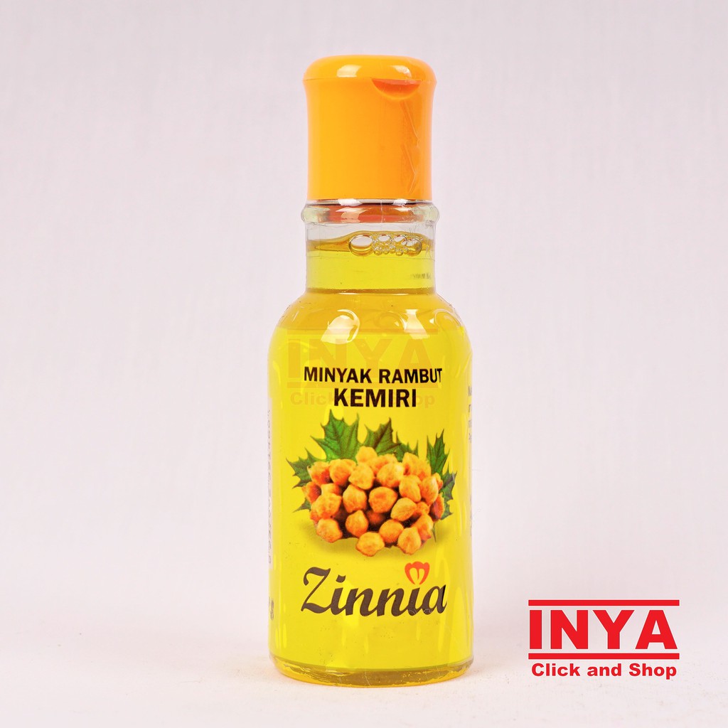 ZINNIA MINYAK RAMBUT KEMIRI 65ml - Minyak Rambut