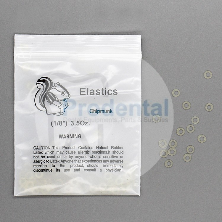 Karet elastik gigi ortho behel dental rubber band elastis karet elastic oz kawat gigi renggang 1/8 3.5oz