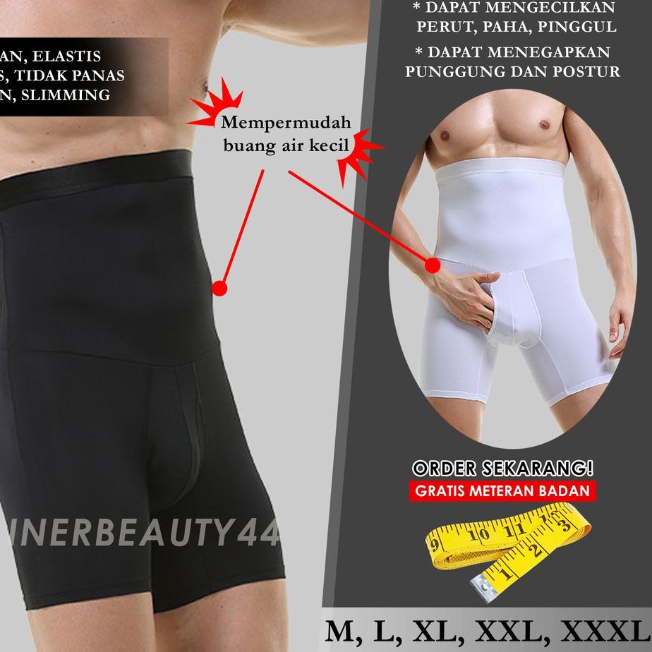 Flash Sale - Korset celana pria / korset pelangsing perut dan paha waist thigh / korset celana paha 