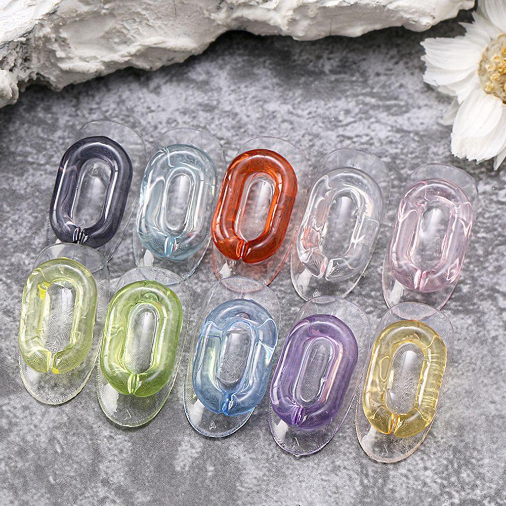 AUGUSTINA Augustina Nail Art Cincin Gesper Jelly Warna Pesona Vintage DIY Hiasan Kuku