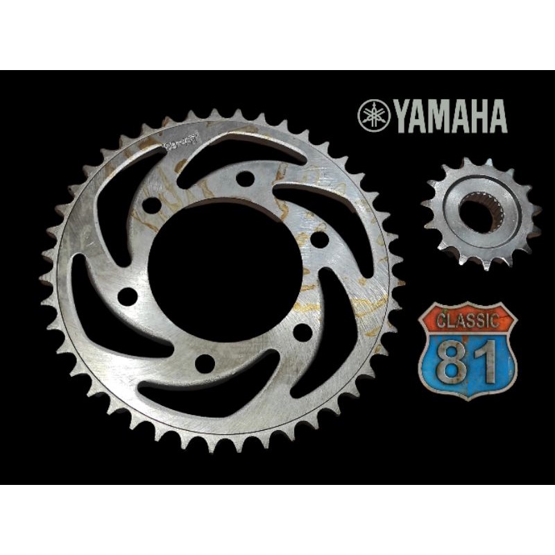 GIR DEPAN BELAKANG YAMAHA SCORPIO